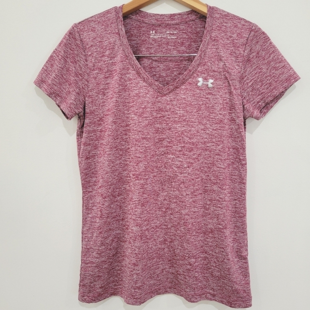 Under armour Red wine color women's t shirt size S
